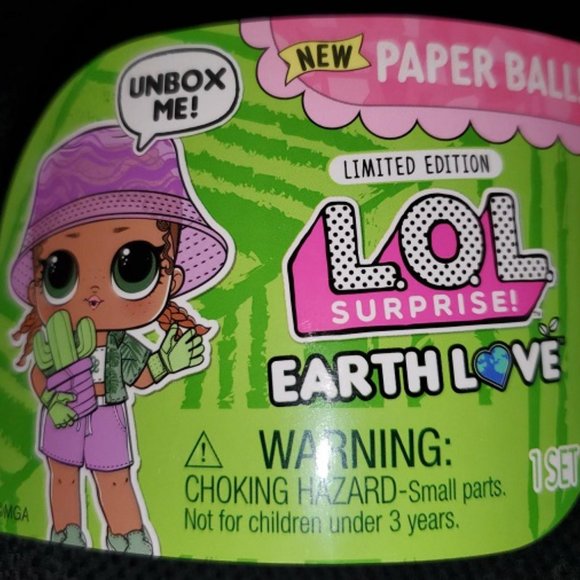 LOT OF 10 : LOL SURPRISE! MINI MYSTERY BALLS - EARTH LOVE - SEALED - NIB - Picture 4 of 8